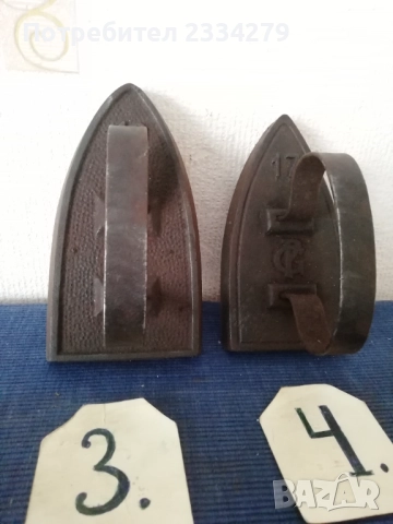 Стари ютии, нагряващи се на топлина, 100% автентичност. , снимка 6 - Антикварни и старинни предмети - 52084066