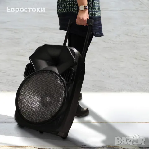 Metronic 477183 преносима високомощна високоговорителна система – мощност 600 W, снимка 5 - Bluetooth тонколони - 49969871