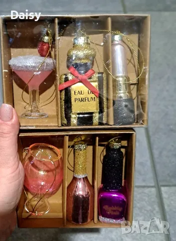 Коледни играчки от стъкло, снимка 12 - Декорация за дома - 48054165