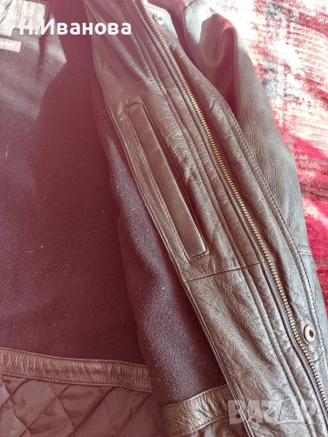 Мъжка шуба естествена кожа и подарък , снимка 11 - Якета - 53139775