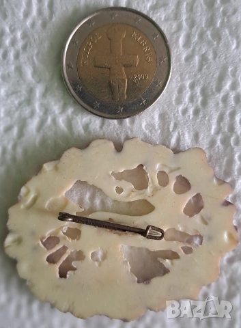 Ретро ловна брошка , снимка 2 - Колекции - 53925210