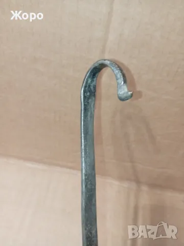 Старинен възрожденски меден черпак бакърен ямак, снимка 7 - Антикварни и старинни предмети - 48178217