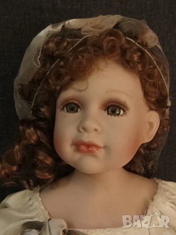 Ръчно изработена керамична,кукловодна кукла 60 см. , снимка 7 - Кукли - 47547470