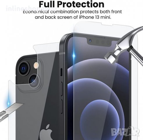 Стъклен протектор за гръб / камера за Apple iPhone 13 Pro Max Mini, снимка 8 - Фолия, протектори - 34388664
