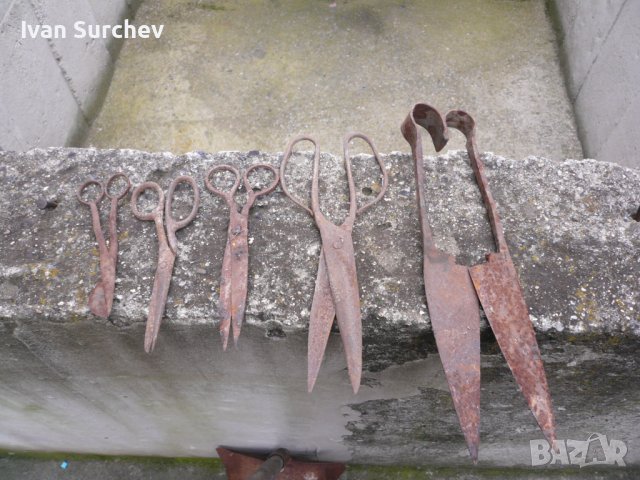 ЛОТ СТАРИ НОЖИЦИ 5 БРОЯ