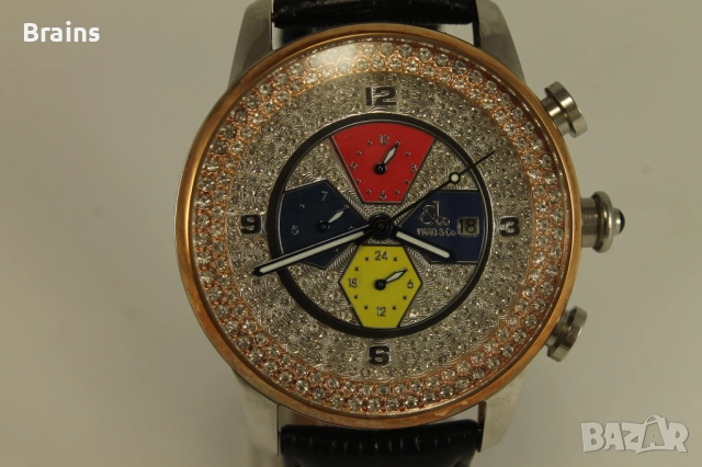 Jacob & Co Автомат Мъжки Стоманен Ръчен Часовник, снимка 4 - Мъжки - 52134284