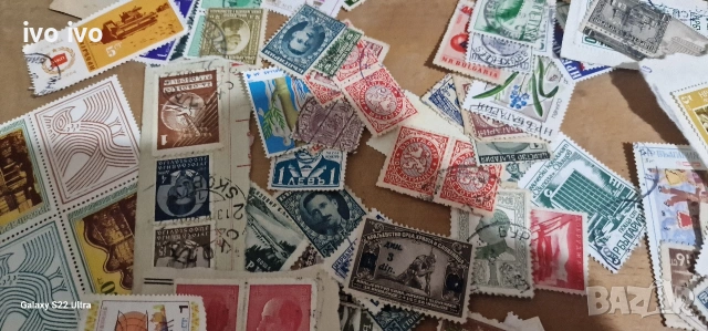 500+ пощенски марки от цял свят, но повечето са стари български, снимка 4 - Филателия - 54218135