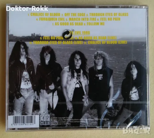 Forbidden - Forbidden Evil 1988 CD + Live Evil 1988 (2008 Remaster), снимка 2 - CD дискове - 50133406