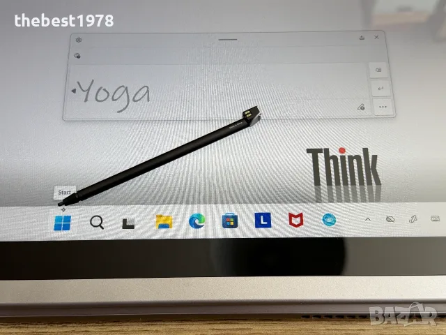 ThinkBook 14s Yoga Gen 3`Core i7-1355U/16GB RAM/512GB SSD/Гаранция/Батерия 98%/Full HD IPS, снимка 7 - Лаптопи за работа - 55961609