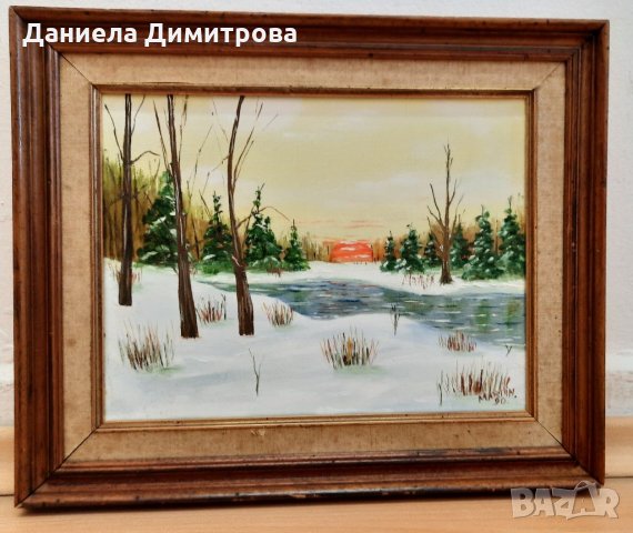 Рисувана картина на платно, снимка 1 - Картини - 35181475