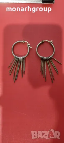 Сребърни обеци