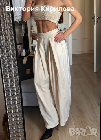 Beige Pants панталон, снимка 2 - Панталони - 52620742