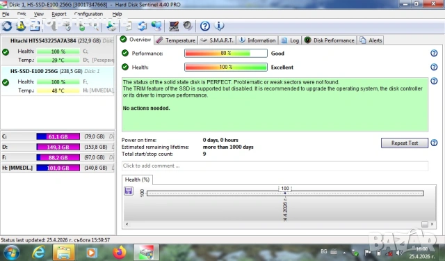 SSD 256 GB нов, снимка 6 - Твърди дискове - 54314923