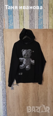 Philipp Plein L-мъжки оригинален суичър, снимка 8 - Спортни дрехи, екипи - 52322701