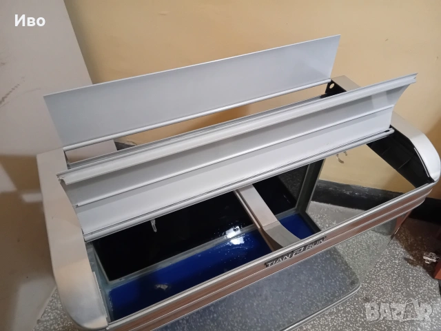 Голям панорамен аквариум 190 литра! Промоция 130евро! Спешно и изгодно!, снимка 6 - Аквариуми - 53926335