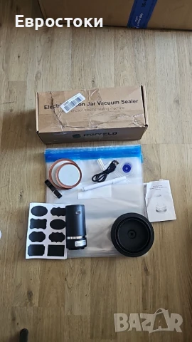 OWYELO Машина за вакуумно запечатване за буркани Mason с широко и нормално гърло, снимка 7 - Други - 50703332