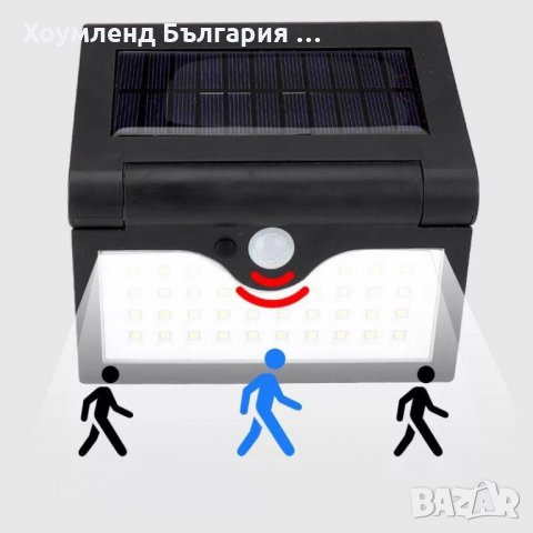 Сгъваема соларна лампа с ТРИ режима на осветяване, 34 диода, снимка 4 - Соларни лампи - 29718283