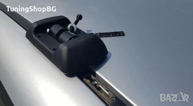 Греди напречни за багажник за кола напречни за фабрични резби на покрива, 120см, с ключ, снимка 11 - Аксесоари и консумативи - 54043272