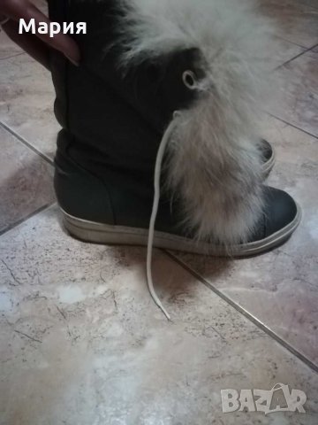 Кецове от естествена кожа и косъм DARIS, снимка 4 - Дамски боти - 31415621