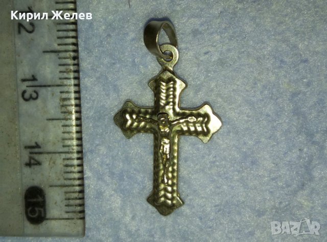 СРЕБЪРНО НАГРЪДНО РАЗПЯТИЕ СРЕБРО 925 КРЪСТ КРЪСТЧЕ 40066, снимка 4 - Колиета, медальони, синджири - 42450911