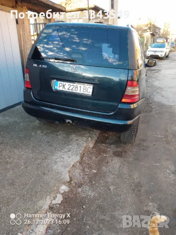 Продавам Мерцедес мл 430, снимка 3 - Автомобили и джипове - 50409428