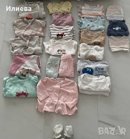 Бебешки дрехи много запазени, снимка 10 - Комплекти за бебе - 53736508