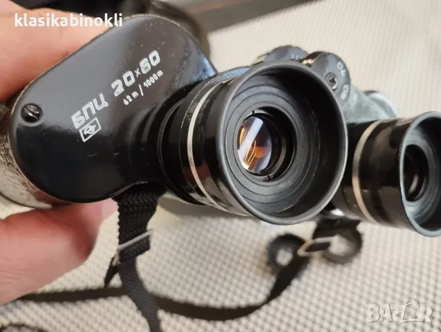 ПРОМО ТОП СЪВЕТСКИ Бинокъл-БПЦ 20х60 (ЗОМЗ, Первая генерация), снимка 3 - Екипировка - 55968948