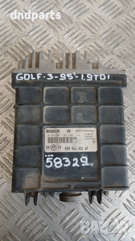Компютър VW Golf 3 1.9 TDI 1995 028906021AF 0281001308