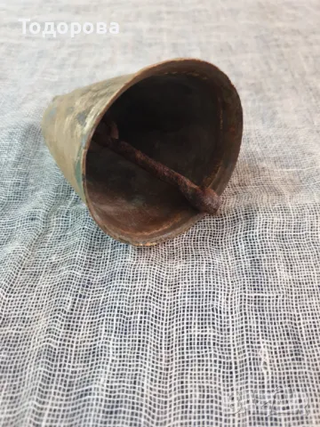 Стар бронзов чан, снимка 3 - Антикварни и старинни предмети - 48916376