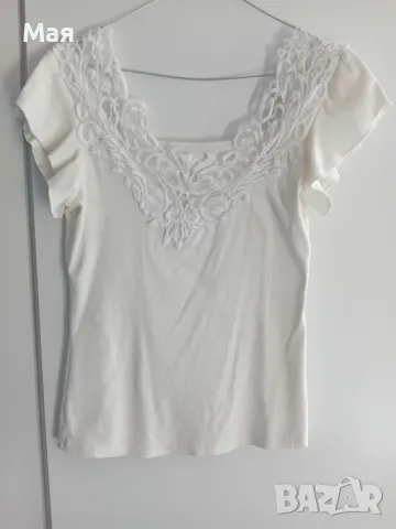 Ефектен, дамски блейзър  и блузка, снимка 4 - Сака - 47320683