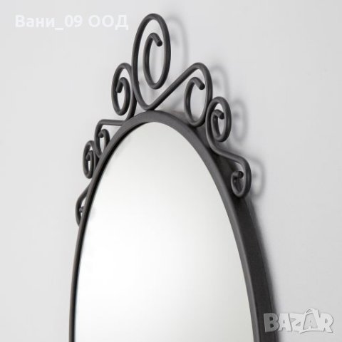 Огледало със стоманена рамка с орнаменти, снимка 4 - Декорация за дома - 38108148