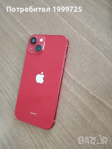 Apple iPhone 13 (128GB) Red (батерия 86%) , снимка 3 - Apple iPhone - 55716024
