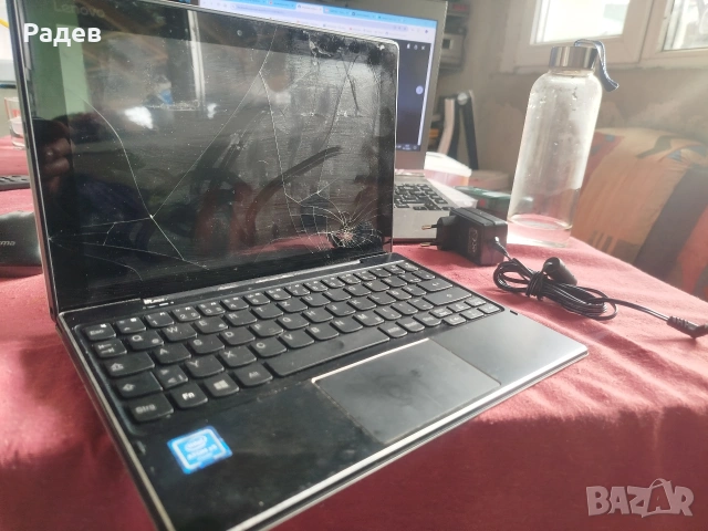 Lenovo IdeaPad Miix 310 лаптоп таблет счупен дисплей, снимка 2 - Лаптопи за работа - 53140094