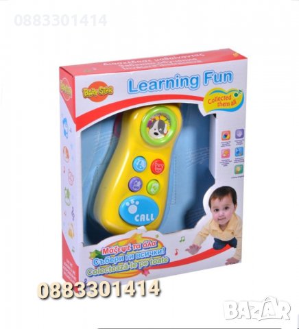 Бебешки телефон Играчка за бебе , снимка 1 - Образователни игри - 40034282