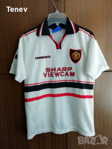 Manchester United Umbro Vintage оригинална тениска 12-13г 158см Манчестър Юнайтед фланелка 1997/1998, снимка 1 - Детски тениски и потници - 37575912