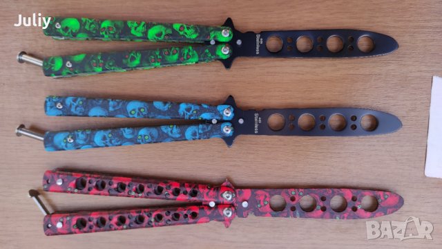 Тренировъчен нож / пеперуда /, снимка 11 - Ножове - 32701368