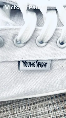 Красиви бели гуменки YOUNG SPIRIT LONDON, снимка 11 - Кецове - 49916035