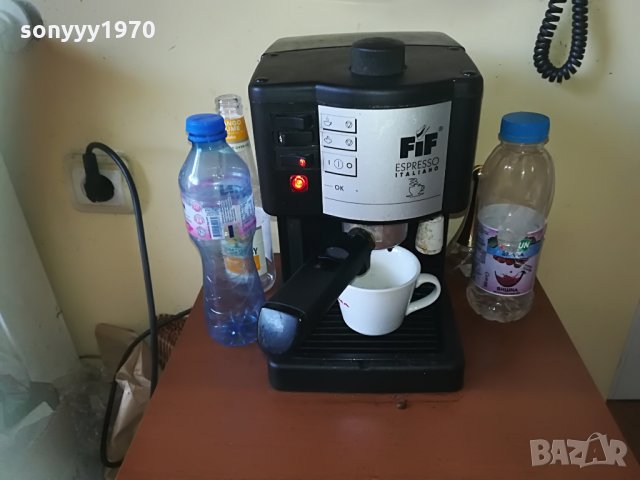 fif espresso italiano-кафемашина-нов внос швеицария, снимка 7 - Кафемашини - 29756749