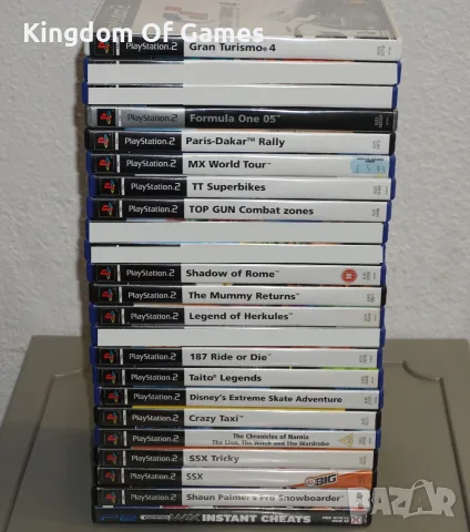 Игри за PS2 The Mummy Returns/MX World Tour/Paris Dakar/Gran Turismo 4/Shadow Of Rome/F1 05/Top Gun, снимка 18 - Игри за PlayStation - 54097225