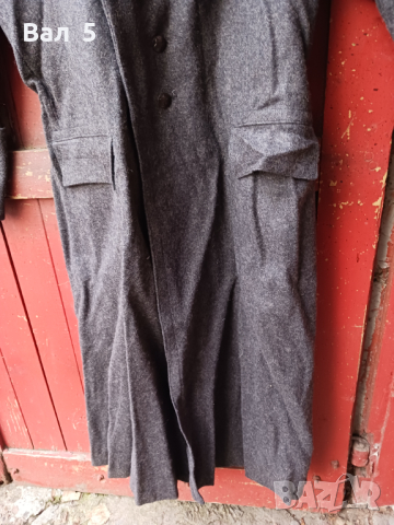 Стар войнишки шинел , униформа - тъмно сив, снимка 4 - Антикварни и старинни предмети - 44781444