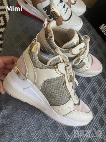 Michael Kors/Love Moschino сникърси , снимка 2 - Дамски ботуши - 47247279