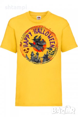 Детска тениска Halloween 08,Halloween,Хелоуин,Празник,Забавление,Изненада,Обичаи,, снимка 8 - Детски Блузи и туники - 38156609