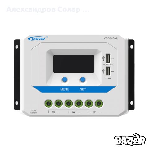Соларни контролери EPEVER LCD 10А, 20А, 30А, 60А