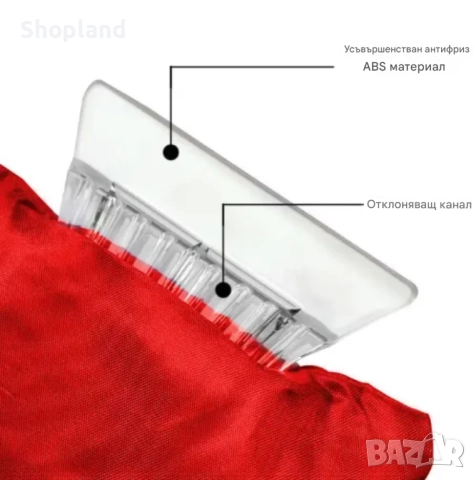 Стъргалка за лед с ръкавица – идеална за зимни условия, снимка 5 - Аксесоари и консумативи - 51806239