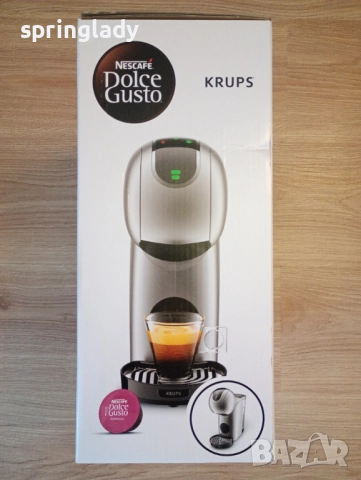Нова кафемашина с капсули Dolge Gusto Krups Genio S Touch, снимка 3 - Кафемашини - 52927574