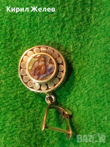 NIKOL@S АВТОРСКА СРЕБЪРНА ОБЕЦА СРЕБРО 925 с БЯЛА ПОЗЛАТА и КРАЛСКИ СЕДЕФ на БИЖУТЕРА НИКОЛАС 48940, снимка 18 - Обеци - 48953213