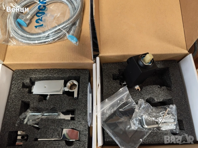 Чисто нов хигиенен душ от Хром,Black, снимка 3 - Смесители - 54123196