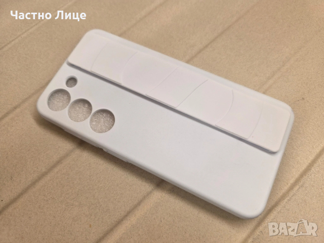 Силиконов калъф Samsung Silicone Grip Case за Galaxy S23, Бял