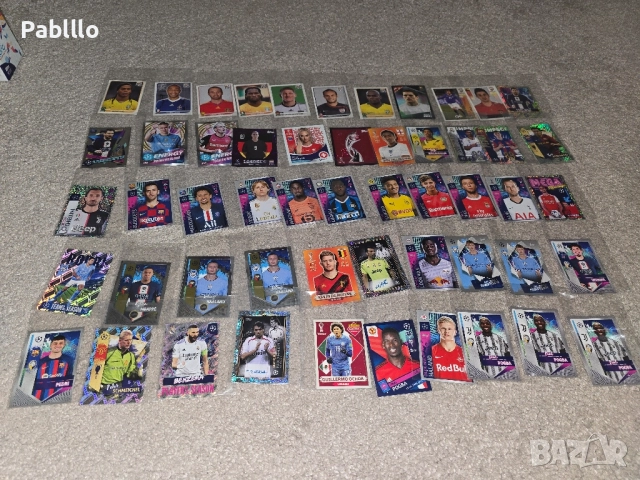 футболни стикери и карти 