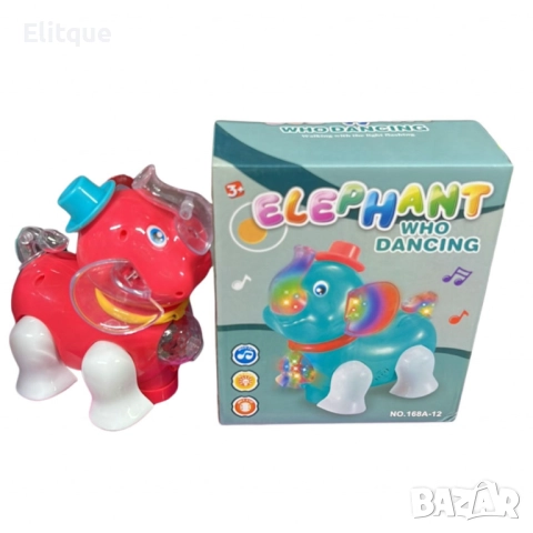 Интерактивен слон с музика и светлини, снимка 6 - Други - 52778122